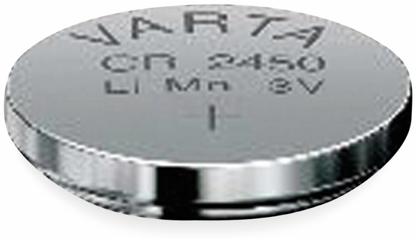 VARTA Lithium Knopfzelle CR2450, 20 Stück, 3 V, 560 mAh - Produktbild 2
