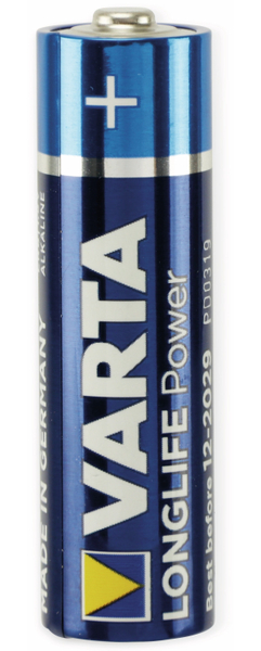 VARTA Mignon-Batterie, Alkaline, 8 Stück, LONGLIFE Power 4906 - Produktbild 3