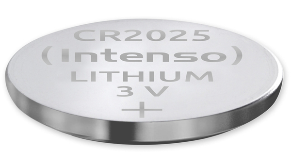 INTENSO Lithium-Knopfzelle CR2025, 10 Stück - Produktbild 3