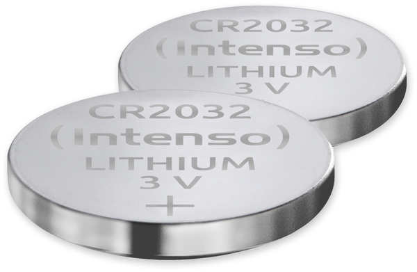 INTENSO Lithium-Knopfzelle CR2032, 2 Stück - Produktbild 2