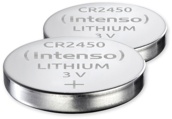 INTENSO Lithium-Knopfzelle CR2450, 2 Stück - Produktbild 2