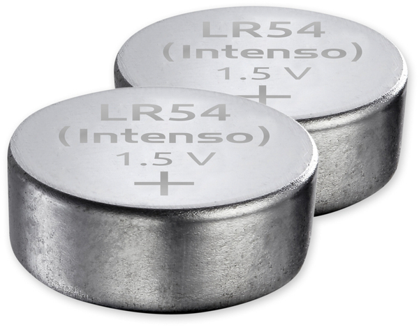 INTENSO Alkaline-Knopfzelle LR54, 2 Stück - Produktbild 2
