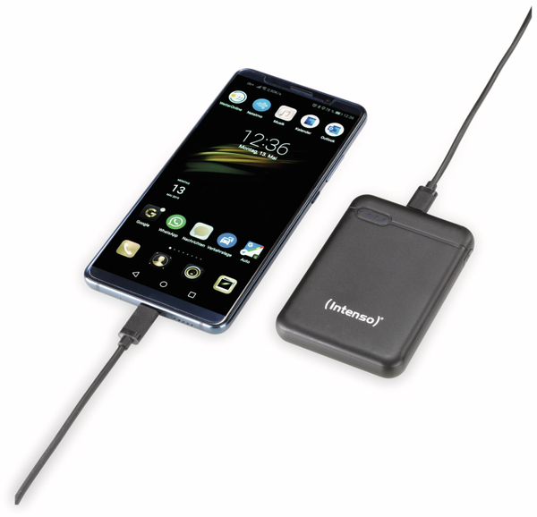 INTENSO USB Powerbank 7313520, XS 5000, 5.000 mAh, schwarz - Produktbild 4