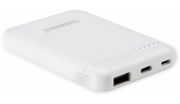 INTENSO USB Powerbank 7313522 XS 5000, 5.000 mAh, weiß - Produktbild 3