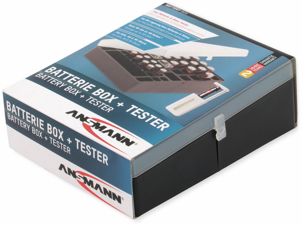 Ansmann Batteriebox mit Batterie-Tester - Produktbild 6