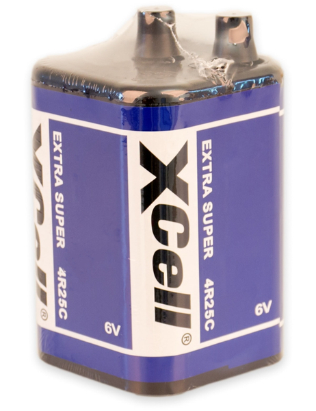 XCELL 6V-Block-Batterie Zink-Kohle, 4R25, 9500 mAh, 1 Stück - Produktbild 2