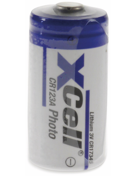 XCELL Lithium-Fotobatterie CR123A bulk, 3 V-, 1550 mAh - Produktbild 2