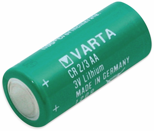 VARTA Lithium-Batterie CR 2/3AA, 3 V-, 1350 mAh