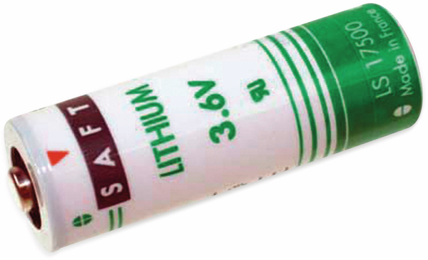 SAFT Lithium-Batterie LS 17500, A-Zelle, 3,6 V-, 3600 mAh