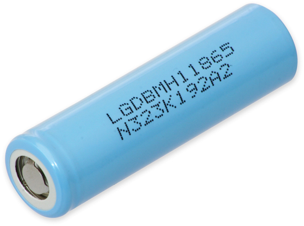 LG Lithium-Akku INR18650 MH1, 3,7 V,- 3200 mAh