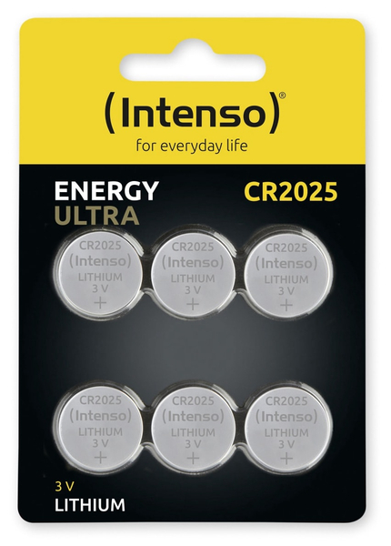 INTENSO Lithium-Knopfzellen-Set CR2025, 60er-Set - Produktbild 2