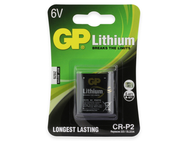 GP Lithium-Batterie CRP 2 1 Stück - Produktbild 4