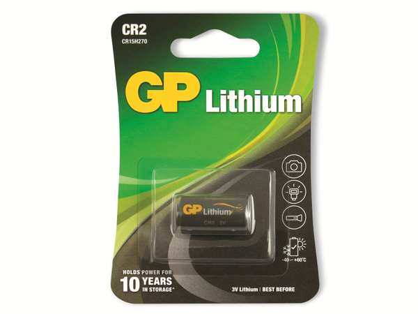 GP Lithium-Batterie CR2 1 Stück - Produktbild 4
