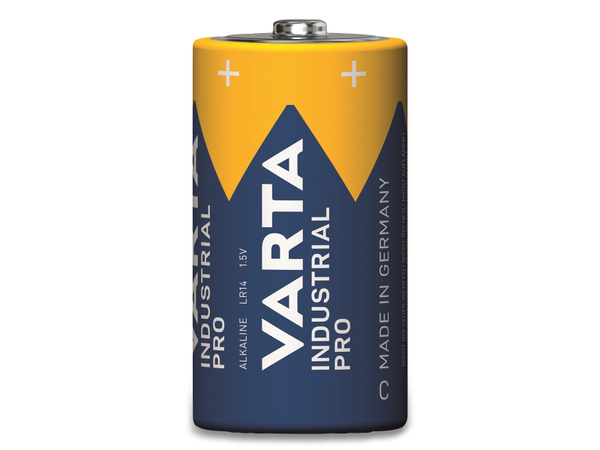 VARTA Batterie Alkaline, Baby, C, LR14, 1.5V, Industrial Pro, 1 Stück