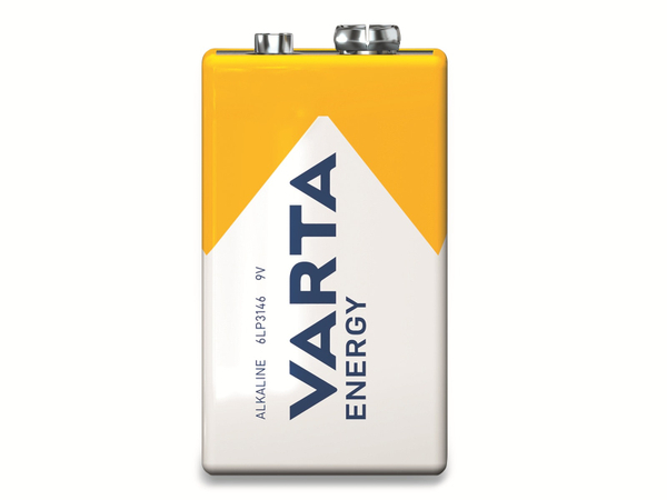 VARTA Batterie Alkaline, E-Block, 6LR61, 9V, Energy, 2 Stück - Produktbild 2