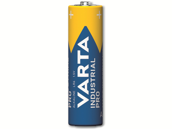 VARTA Batterie Alkaline, Mignon, AA, LR06, 1.5V, Industrial Pro, 10 Stück - Produktbild 2