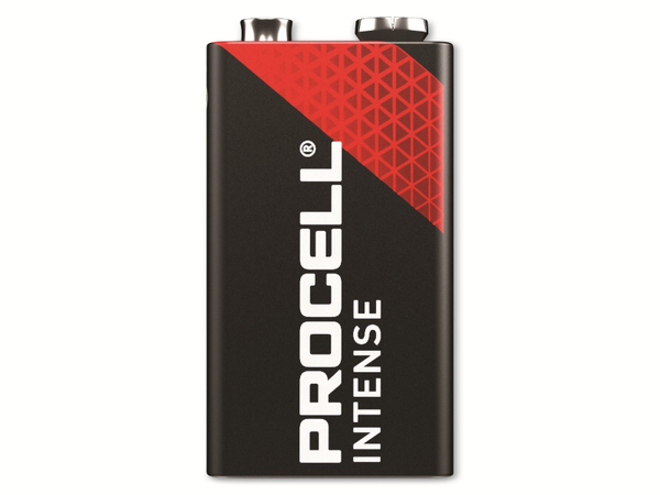 DURACELL Alkaline-Batterie E-Block, 6LR61, 9V, Procell Intense, 10 Stück - Produktbild 2