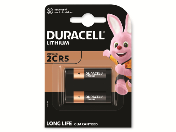 DURACELL Lithium-Batterie 2CR5, 6V, Ultra Photo