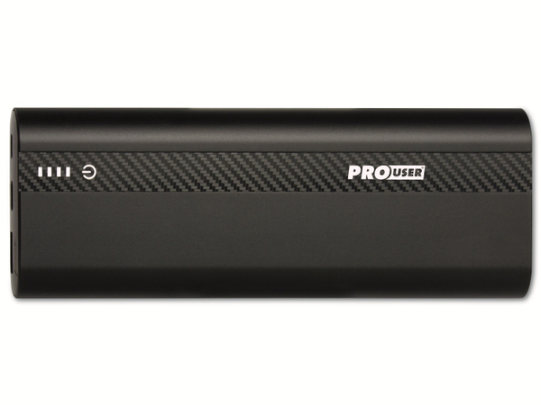 PROUSER USB Powerbank PRO USER 20178, 20.000 mAh, 18W, schwarz - Produktbild 3