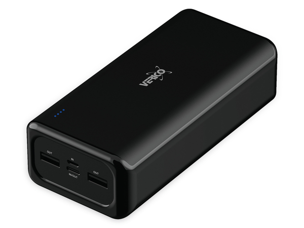 VERICO USB Powerbank Power Pro PD V2, 30.000mAh, schwarz - Produktbild 3