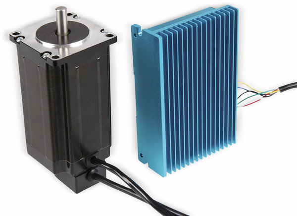 JOY-IT Schrittmotor mit feldorientiertem Regulator NEMA23-04CL, 1,8°, 2 Phasen, 3,15 V, 3 Nm