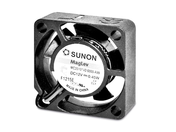 SUNON Axiallüfter MC25101V2-A99, 25x25x10 mm, 12 V-
