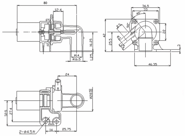 Wasserpumpe J-5000, 6...13,8 V-, 5 l/min - Produktbild 2