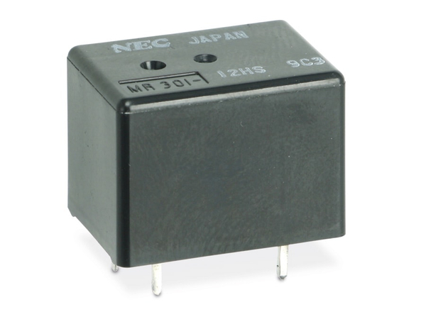 NEC Leistungs-Relais MR301-12HS, 12 V-, 1 Wechsler