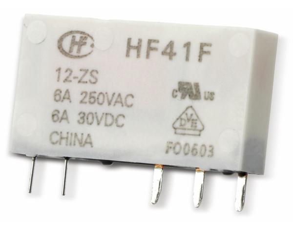 HONGFA Printrelais HF41F/024-ZS - Produktbild 2