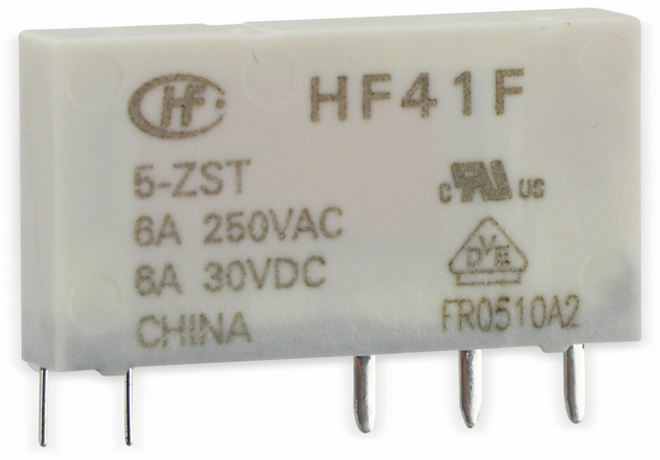 HONGFA Printrelais HF41F/005-ZST - Produktbild 3