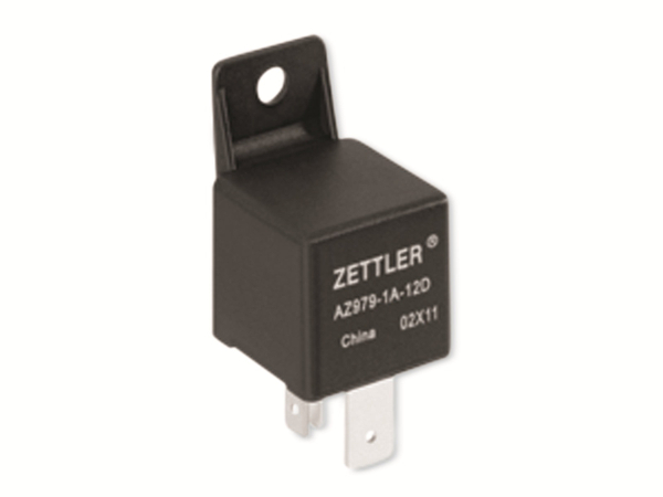 ZETTLER Printrelais, AZ979-1A-24D, 24V, 1 Schließer, 28V/DC, THT + Quick Connect
