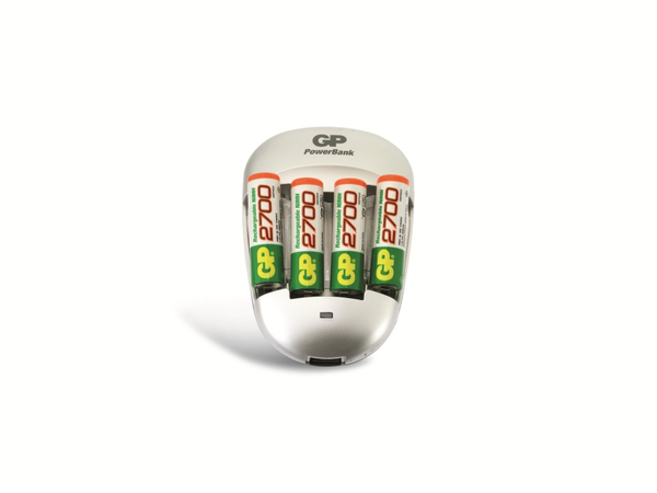 GP Ladegerät PowerBank Quick 3 USB, B-Ware - Produktbild 3