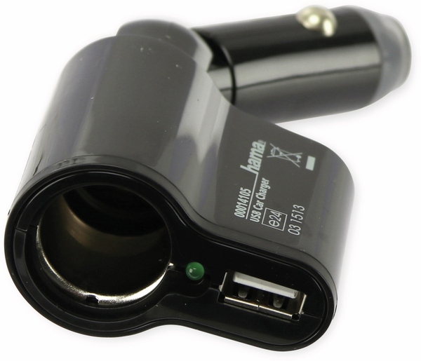 HAMA USB-Ladeadapter für Zigarettenanzünder - Produktbild 4