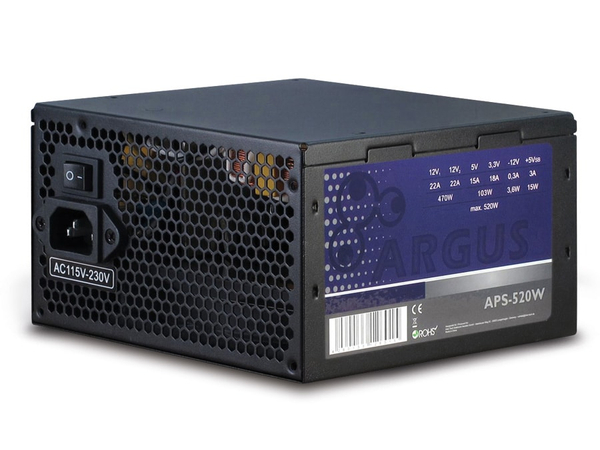 ARGUS ATX2.31 Computer-Schaltnetzteil APS-520W