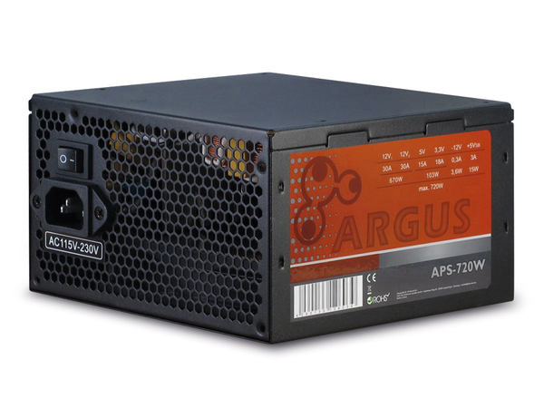 Argus ATX2.31 Computer-Schaltnetzteil APS-720W