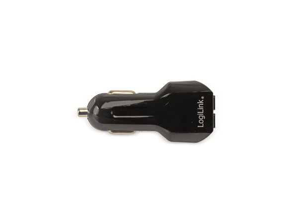 LogiLink Dual KFZ USB-Lader PA0102, 2x 5 V-/2,1 A, schwarz