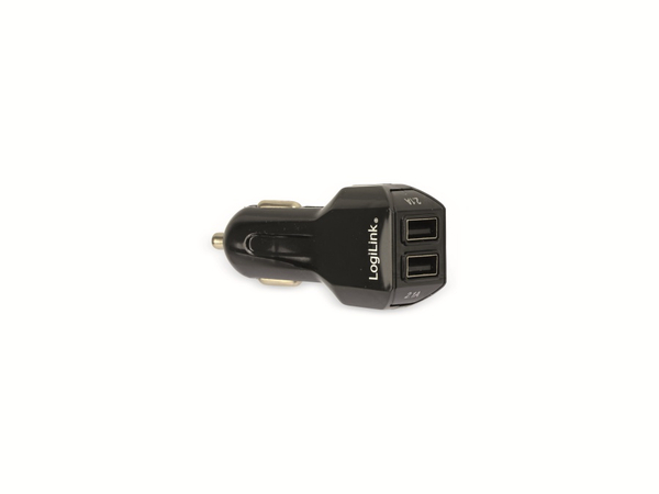 LogiLink Dual KFZ USB-Lader PA0102, 2x 5 V-/2,1 A, schwarz - Produktbild 2