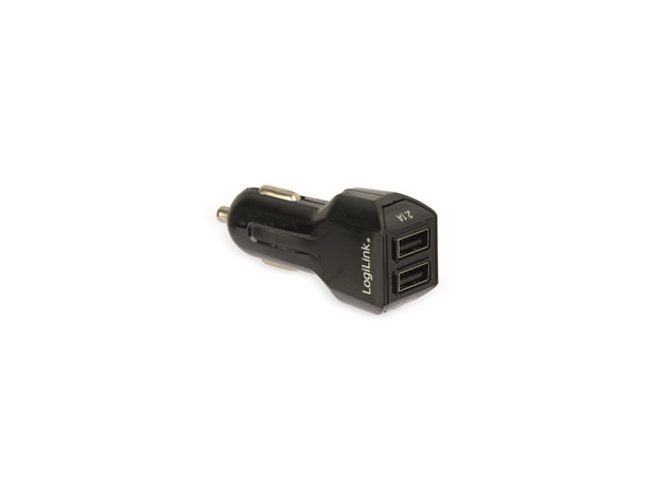 LogiLink Dual KFZ USB-Lader PA0102, 2x 5 V-/2,1 A, schwarz - Produktbild 3