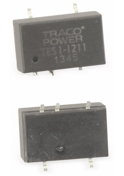 DC/DC Wandler TRACO POWER TES11211-TR, In: 12 V-, Out: 5 V-, 0,2A