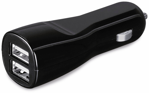 Hama KFZ USB-Lader 123538, 2-fach, schwarz, 3,4 A - Produktbild 2