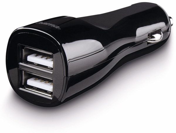 Hama KFZ USB-Lader 123538, 2-fach, schwarz, 3,4 A - Produktbild 3