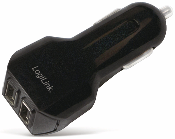 LogiLink USB-Lader KFZ PA0101, 2-fach, 3,1 A, 15,5 W