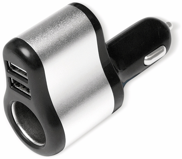 LOGILINK USB-Lader PA0131, KFZ, 2-fach, 5 V/2,1 A - Produktbild 2