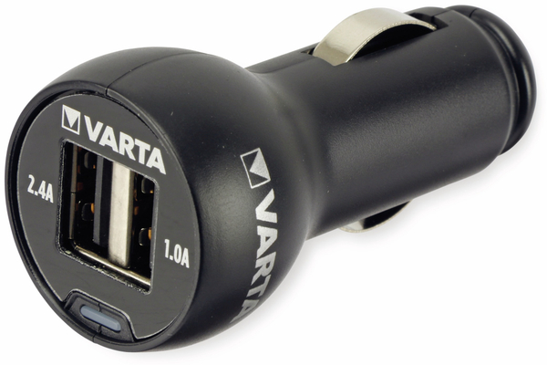 VARTA USB-Ladegerät, KFZ, 2-fach, 5 V/3,4 A, 57931
