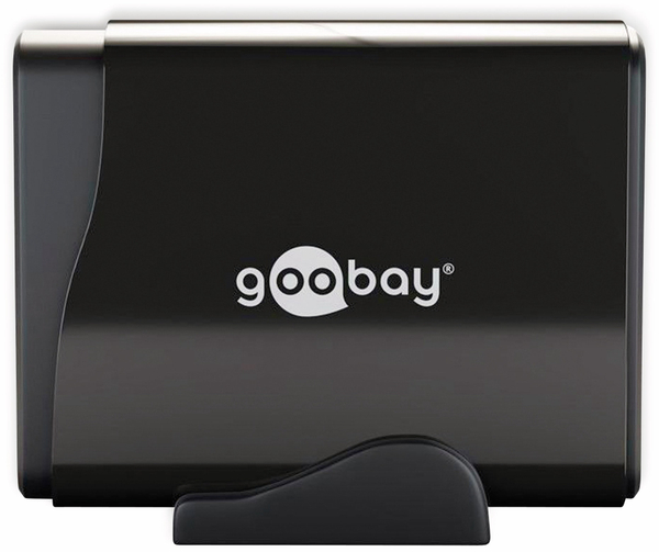 goobay USB-Ladestation 44565 schwarz