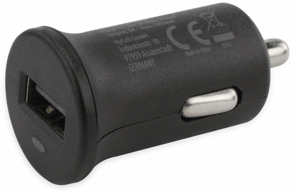 HyCell KFZ USB-Ladeadapter 1 A, 1x USB Ausgang