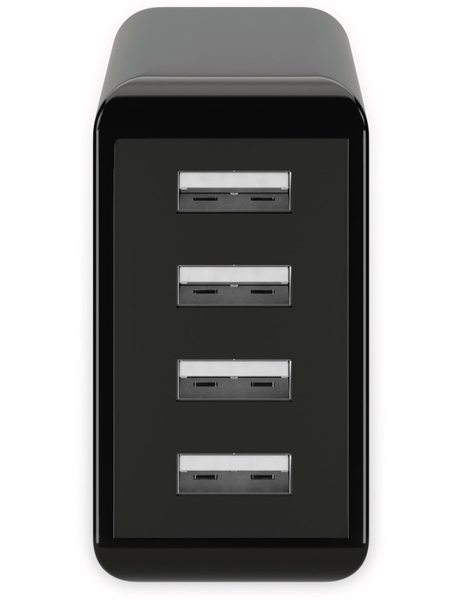 GOOBAY USB-Lader 44953, 4-fach, 3 A, 30 W, schwarz - Produktbild 2