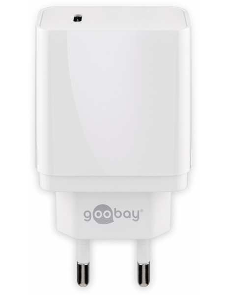 goobay USB-Ladeset 44981, 2-teilig, 3 A, 18 W, weiß - Produktbild 2
