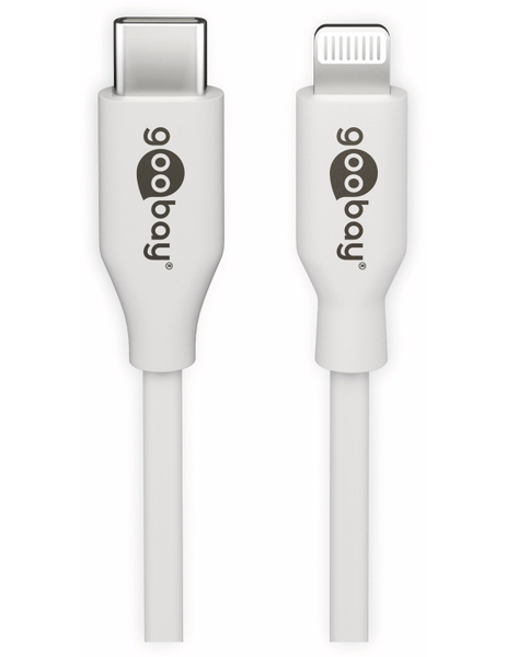 goobay USB-Ladeset 44981, 2-teilig, 3 A, 18 W, weiß - Produktbild 3