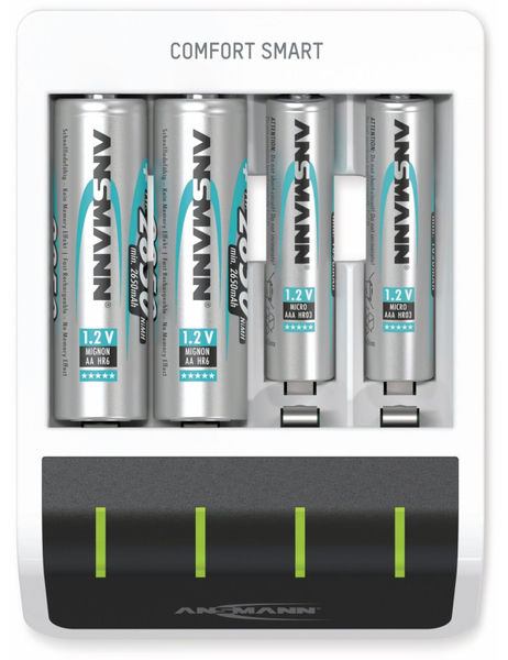 ANSMANN Ladegerät Comfort Smart, mit USB-Eingang - Produktbild 4